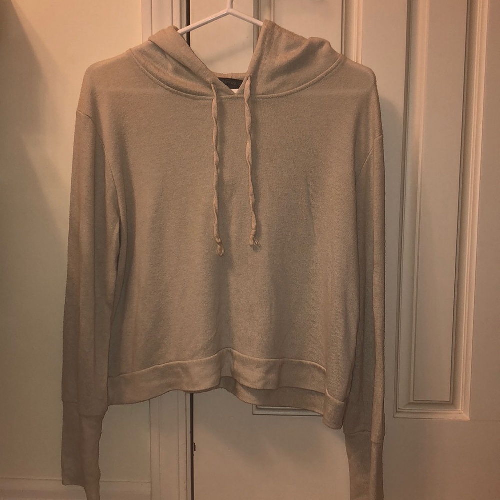 Beige Hoodie
